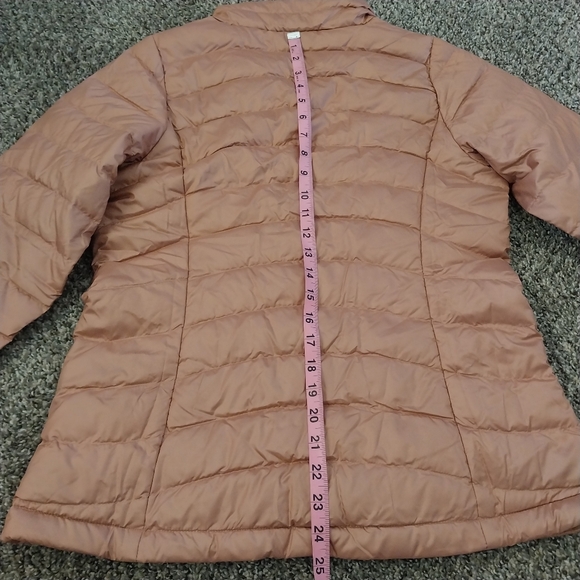 Girls Anthos Pink Down Sweater - Picture 14 of 14